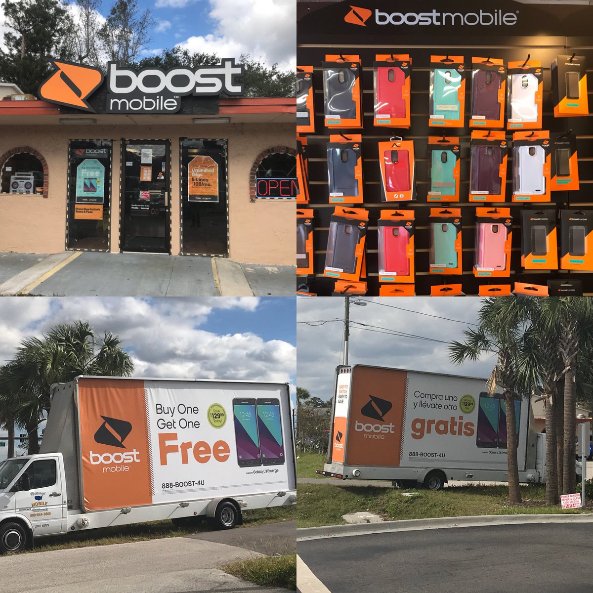 BoostMobile_EC's tweet photo. This is where the deals are at!!! 12309 E Colonial Dr. 4076016451 #christmastime #BOGO #5linesfor100 #UNLIMITED #50%offcases #premiumphonespremiumservice#switch2boost #Switch #byemetro #byecricket @jessica_boost @gfresse @boostmobile @giancarlocv77 @carloscaceresFL https://t.co/nuVQ2iBH1j