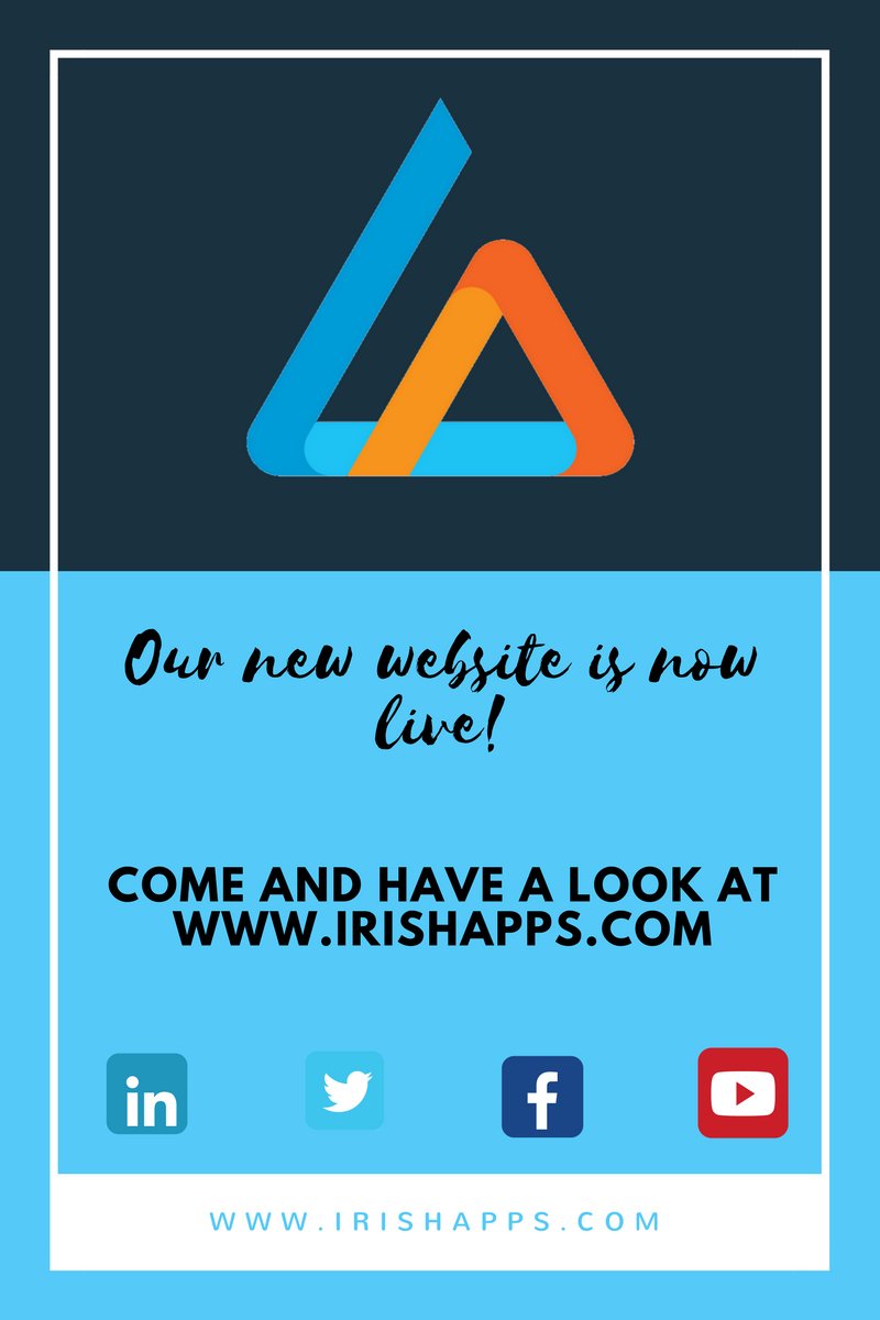 cathal_code's tweet image. Our new website is now live! Come and have a look at irishapps.com.
 #IrishApps  #PorterShed #programming  #App #development   #software #BlockChain #Bitcoin  #IoT #GDPR #Galway  #Ireland