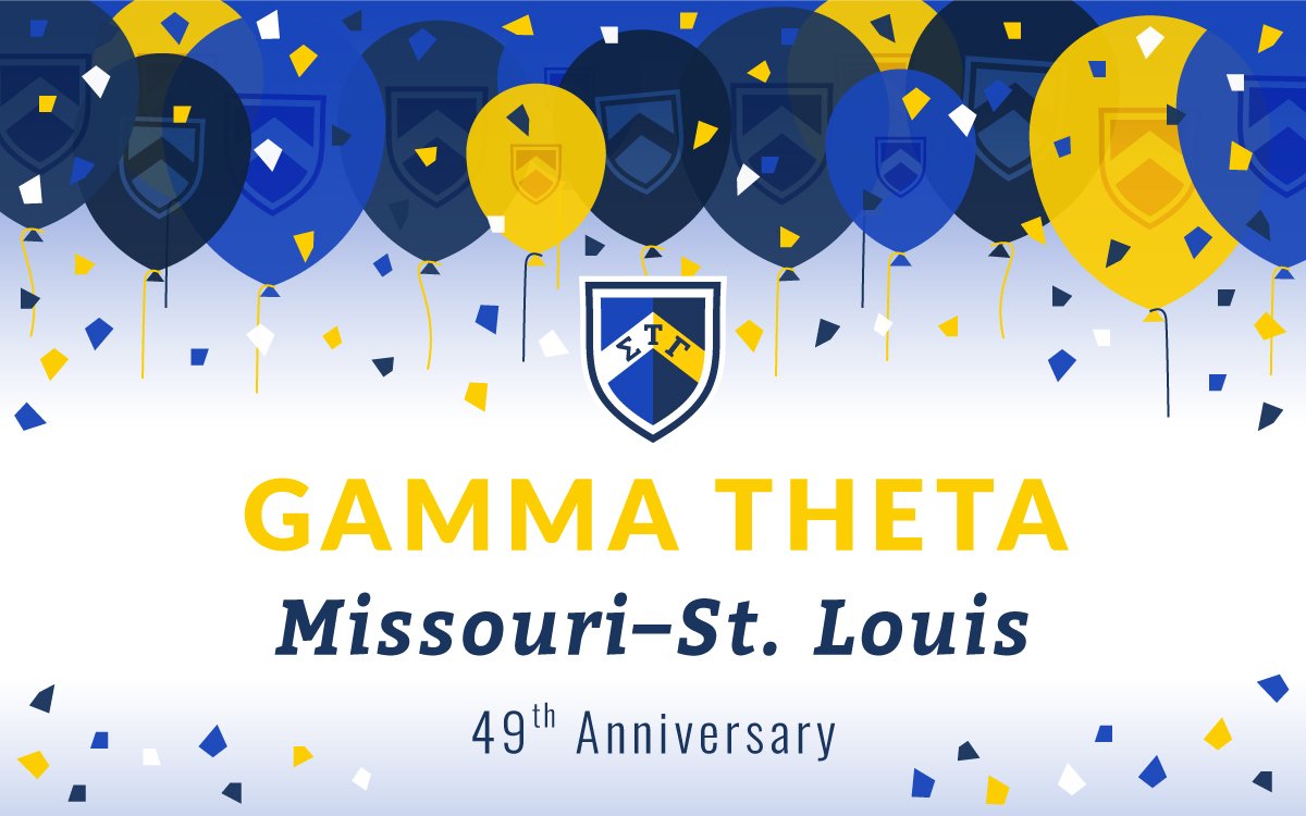 49 YEARS
Congratulations to the men of the Gamma Theta Chapter at Missouri - St. Louis for building #NobleMen since 1968. #SigTau