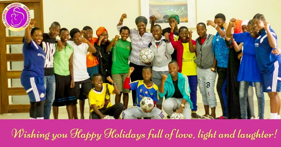 StellaMpanda's tweet photo. As excitement builds up for the holidays, I would like to wish @ChildbirthSI colleagues, partners, donors, and friends a wonderful holiday season. #GirlTalkGirlPower #CSITanzania #CSI2017 https://t.co/PAtS2QneB4