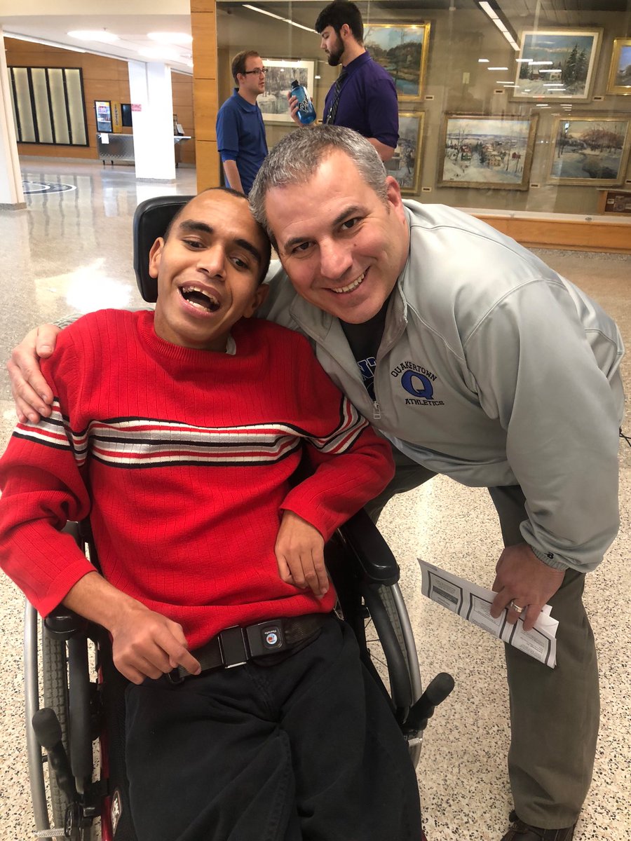 Khandel_QCSD's tweet photo. Look who stopped by and visited us today at school! #HOCO2015 King DJ! https://t.co/oYe4jlzb3M