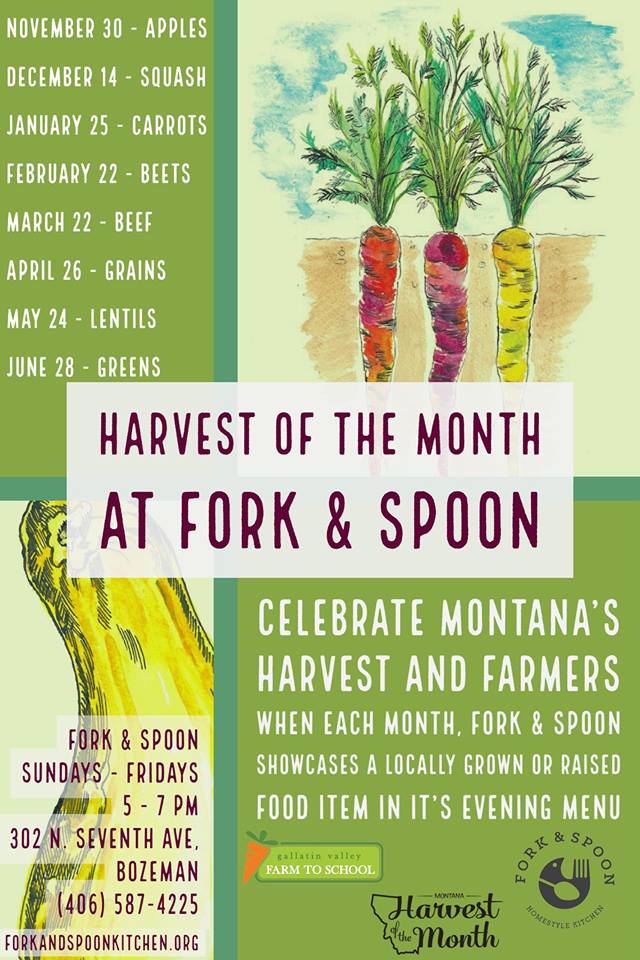 Mark it on your calendars - it's beef night on Thursday March 22nd! Come out and support Fork &amp; Spoon Homestyle Kitchen, <a href="/gvfarmtoschool/">GV Farm to School</a> #HarvestoftheMonth