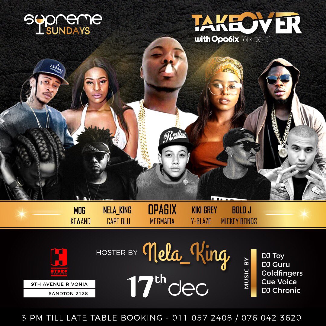 Opa6ix's tweet photo. Sunday @Hydro https://t.co/RBc4n9h8F3