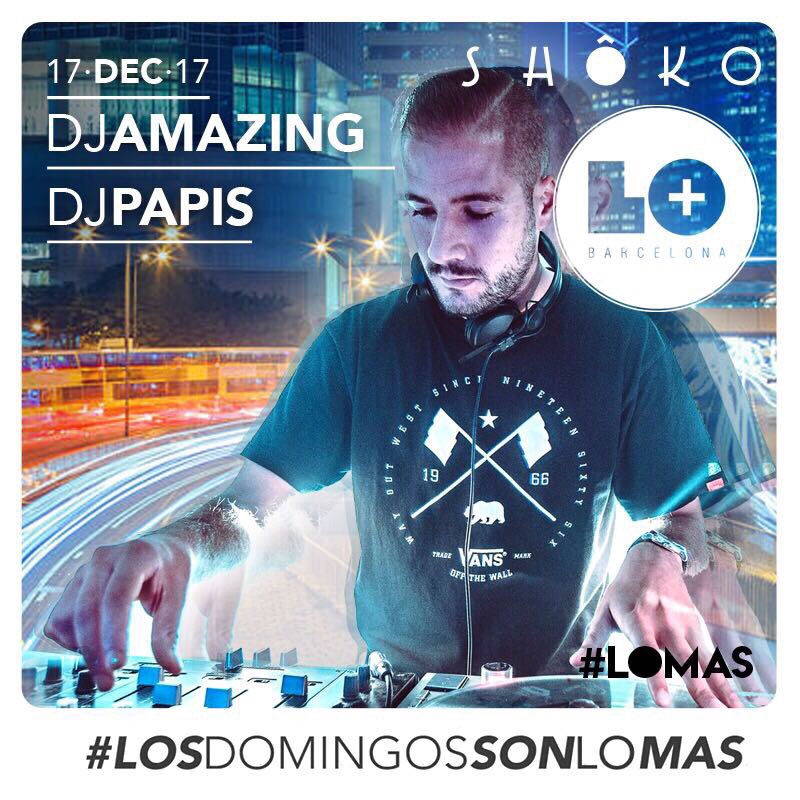 lomas_shoko's tweet photo. #LOMAS Best #Hiphop Sundays in #barcelona December 17th @ShokoBCN @djpapisbcn https://t.co/bYgayP2lWq