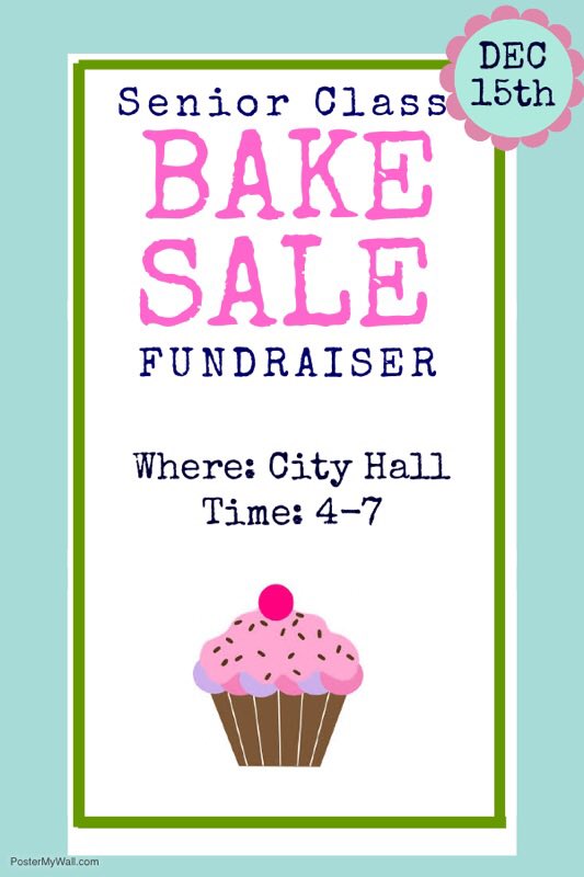 Trhs2018's tweet photo. Hey y’all, don’t forget! We will take any food or money donations! Come out and buy some sweets tomorrow afternoon! All of the proceeds from this will go towards our trip!! https://t.co/MfhYQM6jrH
