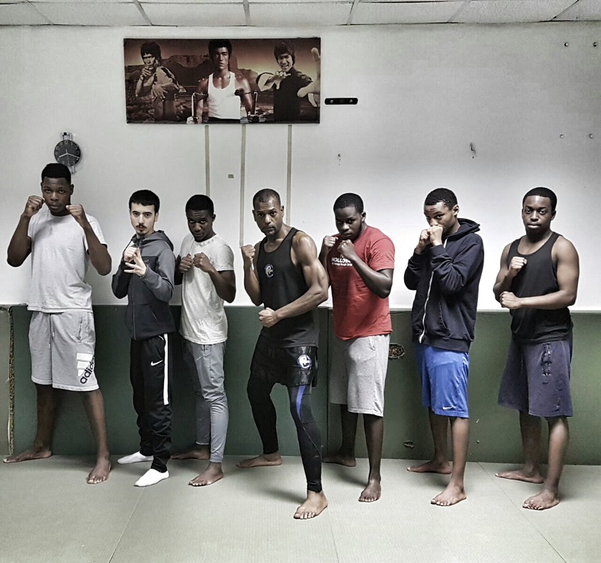 Martial_Way's tweet photo. Well done boys! :-) last class of the year. I'm very proud of ur progress, not only in skill but attitude & conduct. Remember we r all born male but we have to learn how to be men. Thanks to @WellTottenham #NPPB @SelbyTrust @TottenhamSports https://t.co/9xu3cUjTEl
