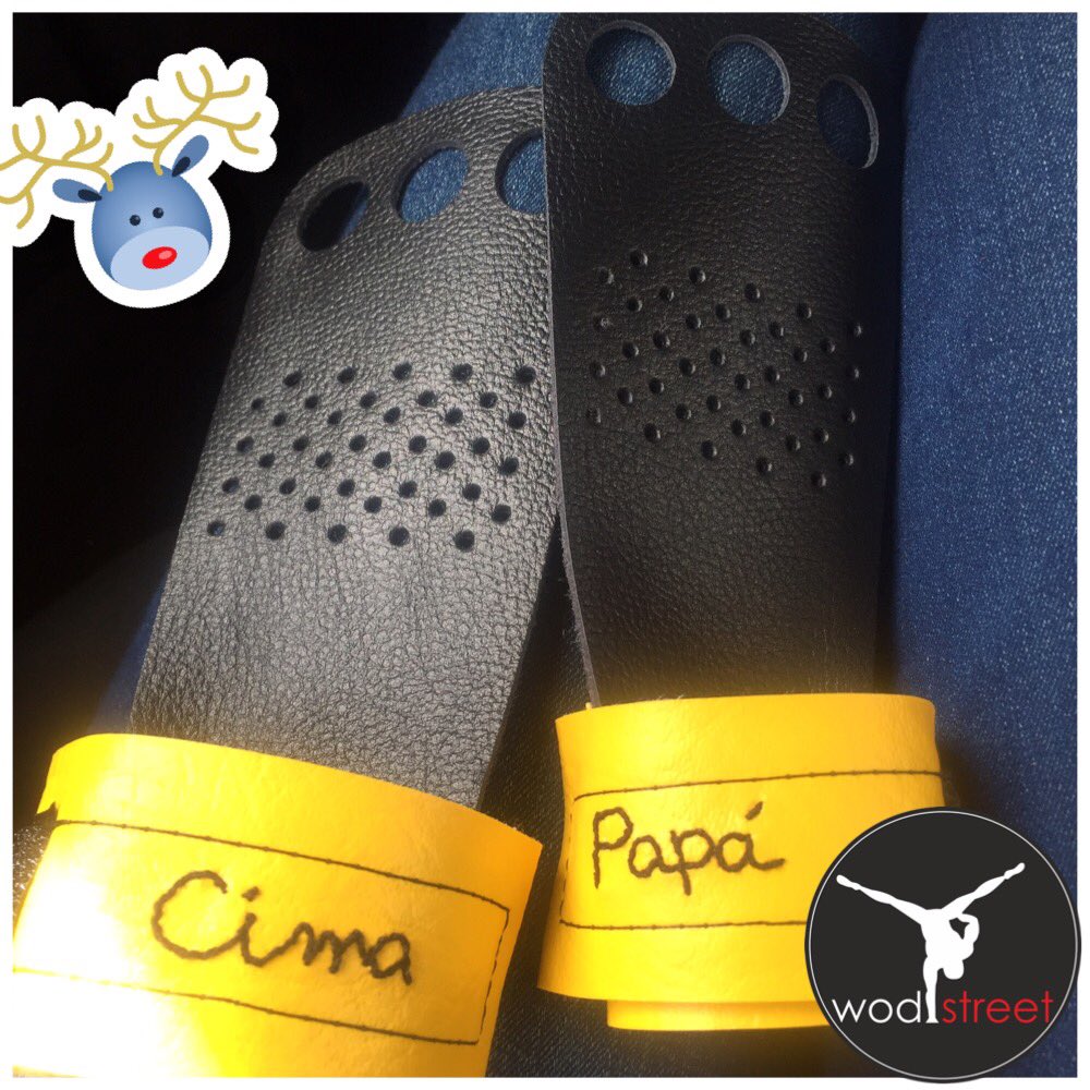 Tus #LeatherPalmGrips de <a href="/WodStreet/">Wod Street</a> personalizados 😍