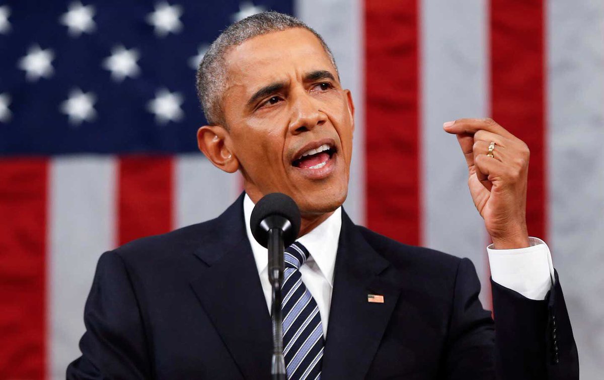 DisavowTrump20's tweet photo. Barack Obama showed us how to lead a country with elegance, integrity, and dedication to the truth. RETWEET if you miss President Obama! #NetNuetrality https://t.co/66f7DBC8pr