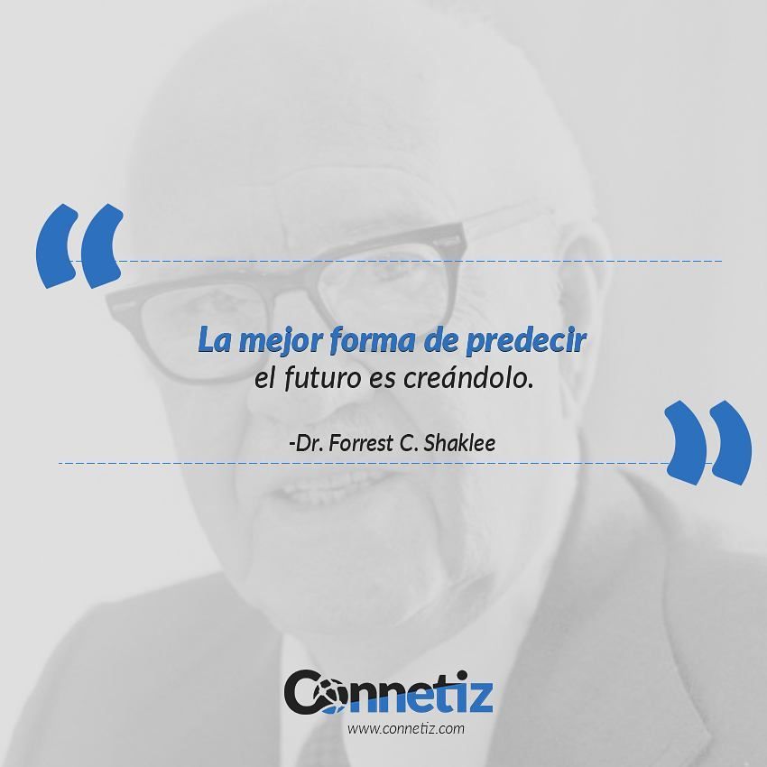 connetiz's tweet image. #Emprendedor #FelizMiercoles "La mejor forma de predecir el futuro es creándolo" - Dr. Forrest C. Shaklee buff.ly/2B9ZQjJ
