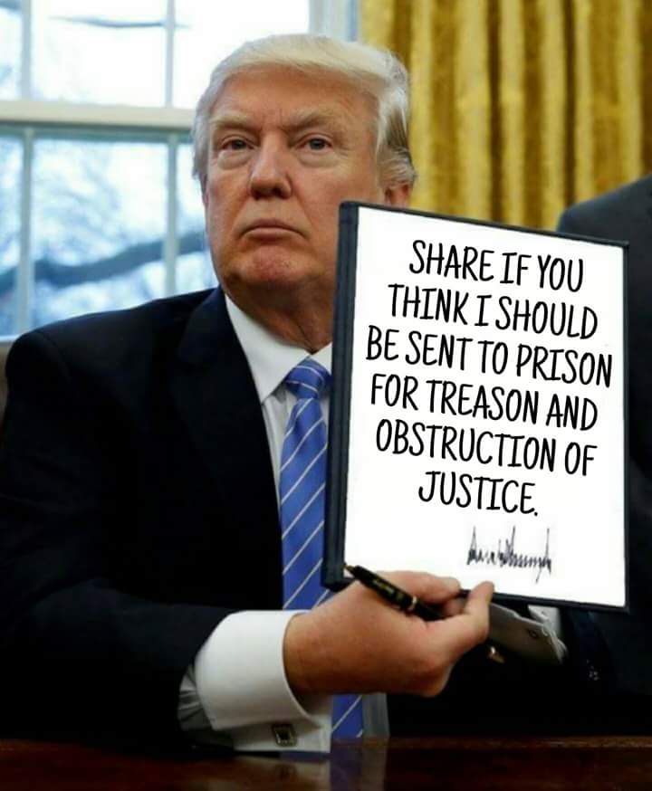 Dax_Gigandet's tweet photo. ReTweet If U Think @realDonaldTrump Should Go To Prison For #Treason & #ObstructionOfJustice
#TheResistance #LockHimUp #Mueller #RussiaGate #TrumpLies #Resist #MuellerTime #TrumpForPrison #DonaldTrump #DonaldTrumpJr #MelaniaTrump #EricTrump #kellyanneConway #SarahHuckabeeSanders https://t.co/avkvxtBHZz