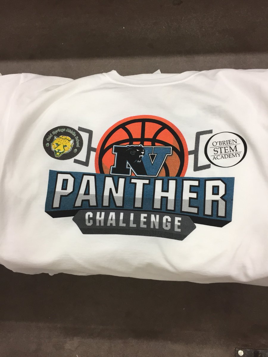 Jason_Mattick's tweet photo. Panther Challenge!! Cold Springs vs. O’Brien hosted at North Valleys HS. Both schools well represented by alumni at NVHS cheering on their future Panthers. Thanks to NVHS admin for making this happen for the 7th year. #theValleys #greattradition 🏀 #wearewcsd https://t.co/jJCiaaPcuN