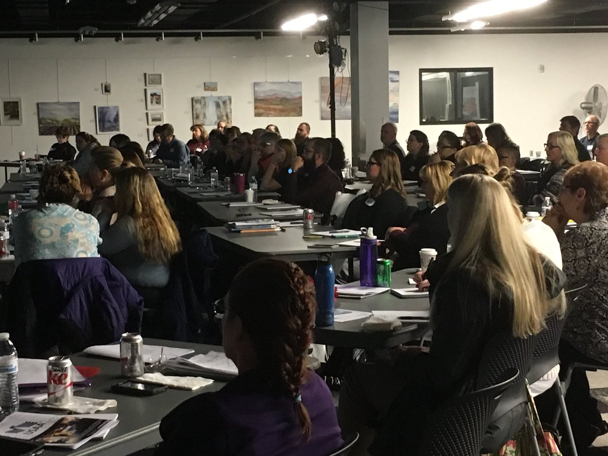 grillinwt's tweet image. Kudos to the Pikes Peak Chapter Leadership team for putting on a great I Day in front of a packed house on a snowy morning today #cpcu17