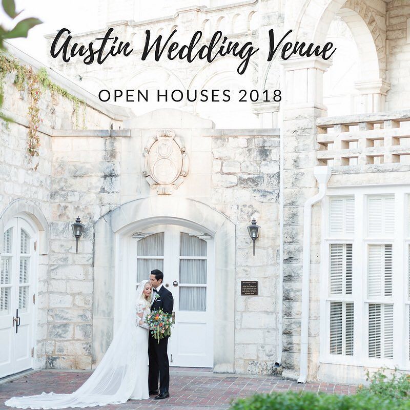 UptownEventTrvl's tweet photo. If you’re recently engaged, you need to see this! A list of all the BEST Austin Wedding Venue Open Houses for 2018! (link in bio). #austinweddingvenue #austinwedding #atxwedding #chateaubellevue #gardengroveaustin #kindredoaks #gathervenues #thevistaonsewardhill #mercuryhall… https://t.co/LeMrRV0pWL