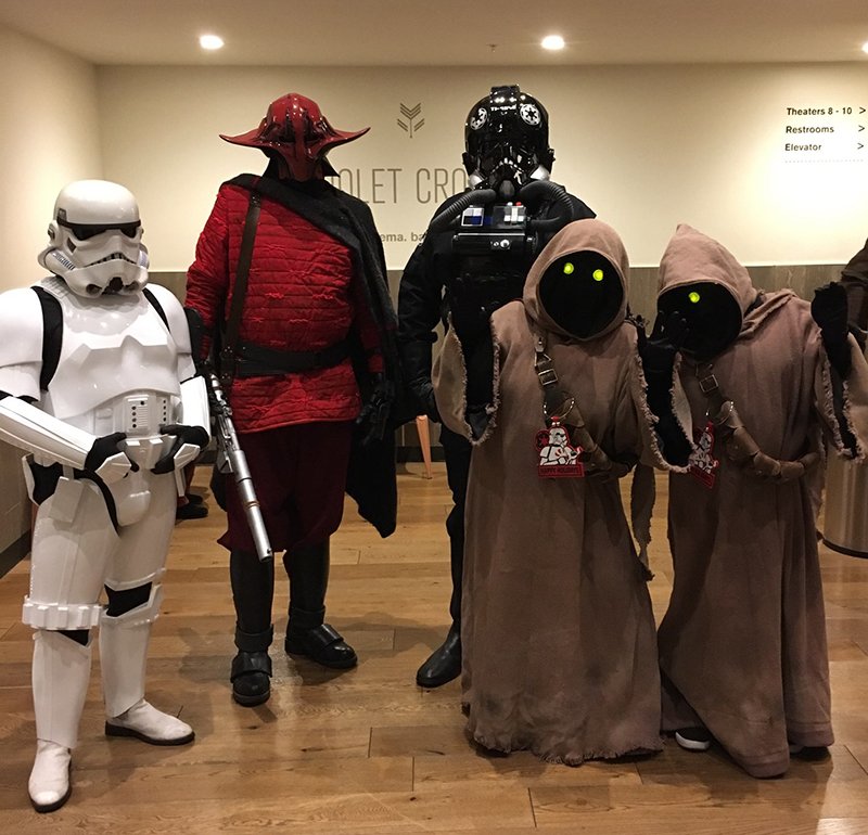 VCCville's tweet photo. #501st #garrisontyranus and #TheForce have arrived at @VCCville @starwars #TheLastJedi is now playing! https://t.co/i8RerwFfPi #cville #downtowncville #virginia #virginiaisforfilmlovers https://t.co/w2Aw3hhc4m