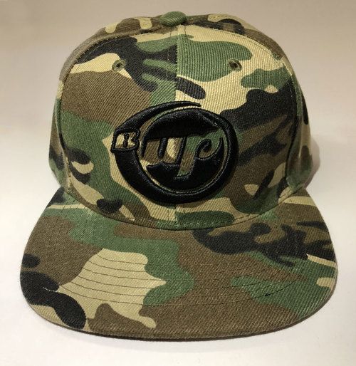 yupbrands's tweet photo. B-Up camo snap back hat -- available now in the shop! https://t.co/HdyLLA3mHo https://t.co/FQ1rHcojFt