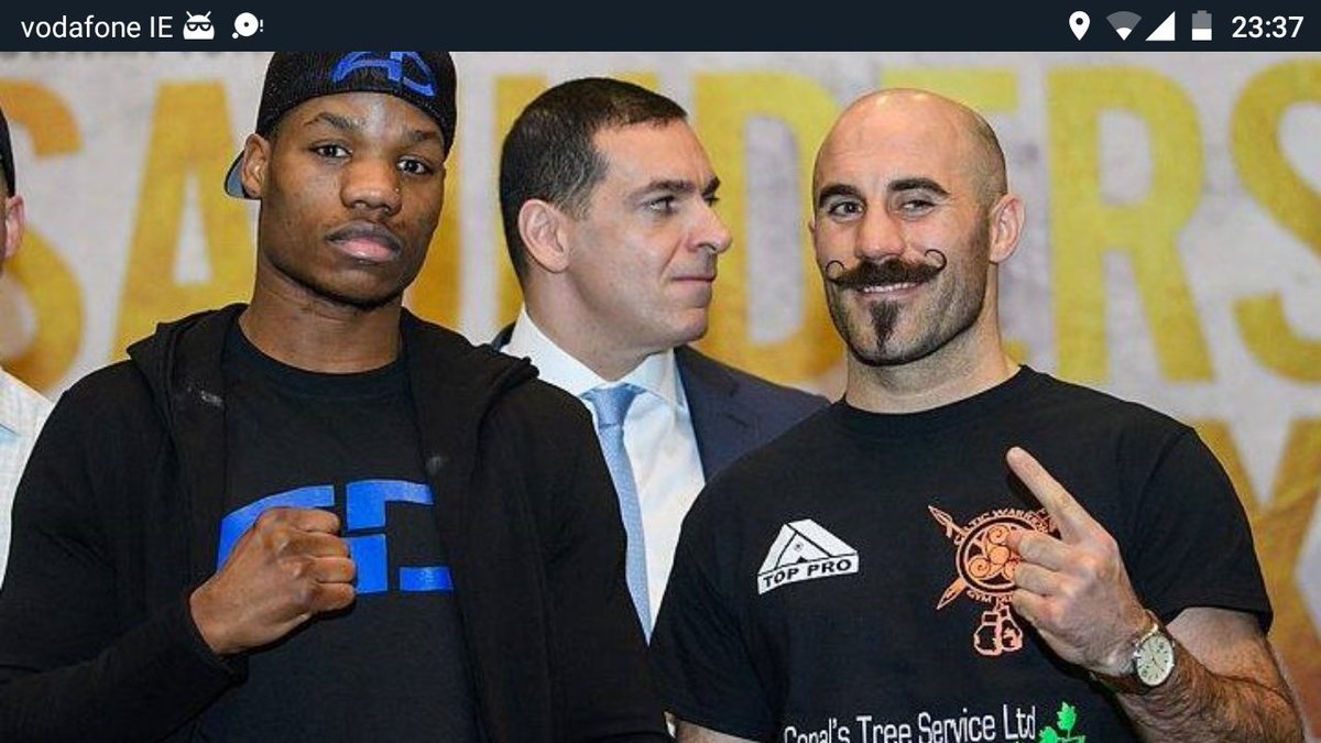 CelticRebelArmy's tweet photo. #FINALPRESSCONFERENCE #OSULLIVANvDOUGLAS #SATURDAYNIGHT #LIVEONBTsportsanBOXNATION #TEAMSPIKE #WARSPIKE https://t.co/GVTt96raJW