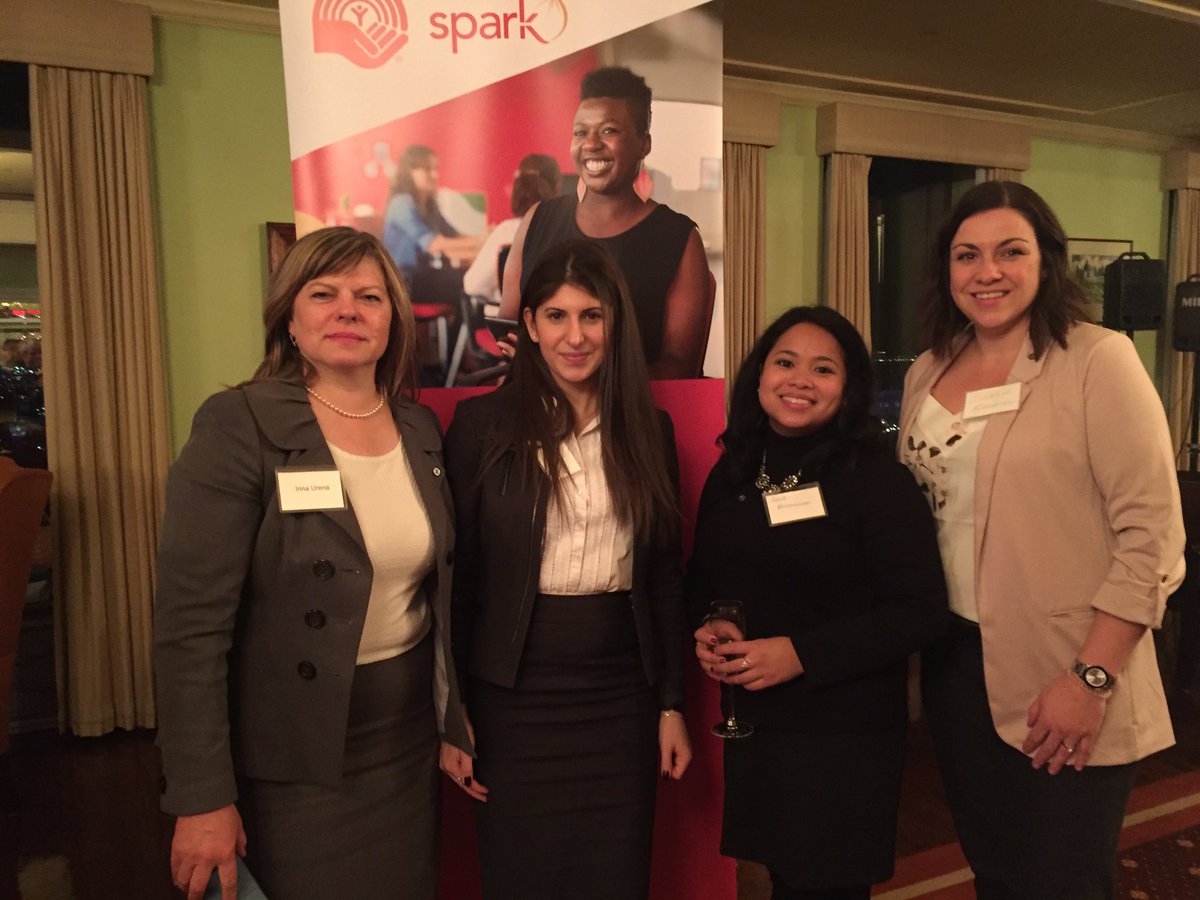 At @UnitedWayOttawa Spark event tonight representing BMO #unitedwayspark # #beingBMO #beingEOD @sarahbhroms