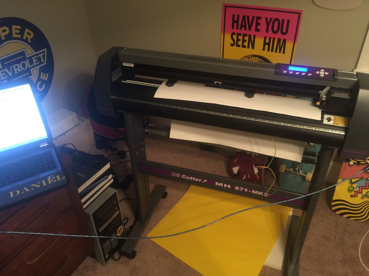 ramair1997's tweet photo. So I got a vinyl cutter for a birthday/Christmas present, love it already #uscutter https://t.co/Ip2qdhW9tG