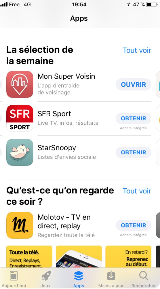 L'app Mon Super Voisin est disponible en IDF sur l'App Store et ça se passe ici : apple.co/2pZToCO