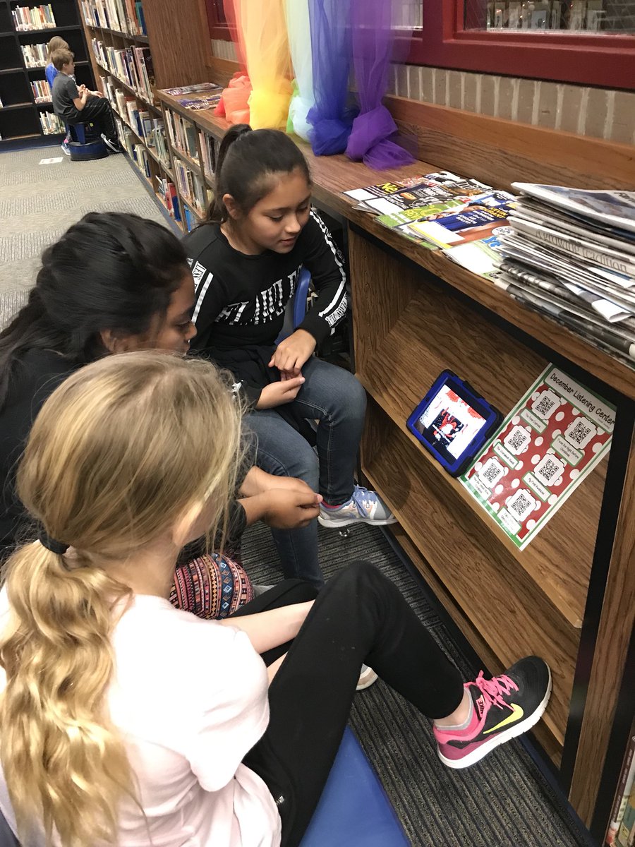NCGSLMC's tweet photo. Christmas story Listening Centers to get us all in the Spirit for Christmas! @usd303 https://t.co/MJzwVF9vrs