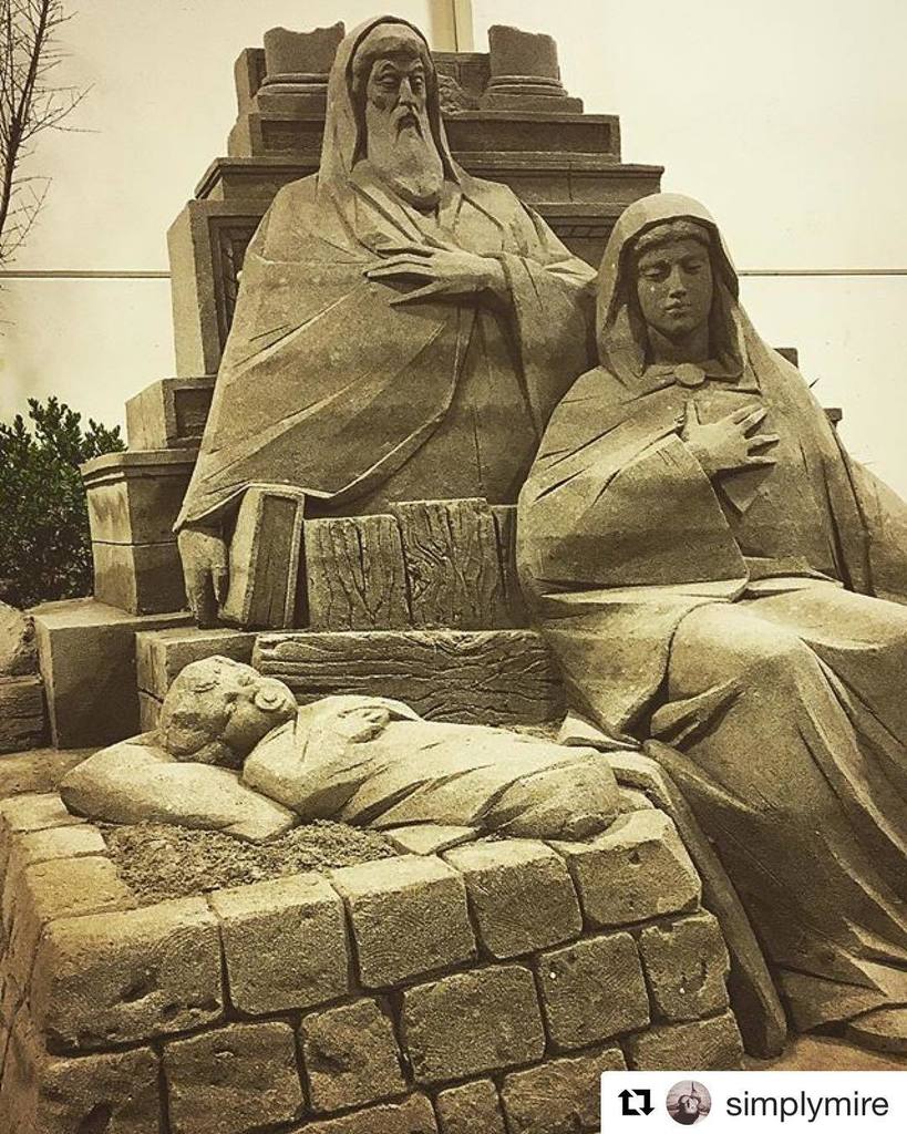 Lo avete visto? Si tratta di un particolare del presepe di sabbia realizzato, in occasione del Natale, da artisti stranieri in uno dei padiglioni di Piacenza Expo. 
Grazie a <a href="/simplymire/">Mirella Salvini</a> che lo ha fotografato! ✨

#igerspiacenza #igersemiliaromagna #pi… ift.tt/2AqZCBA