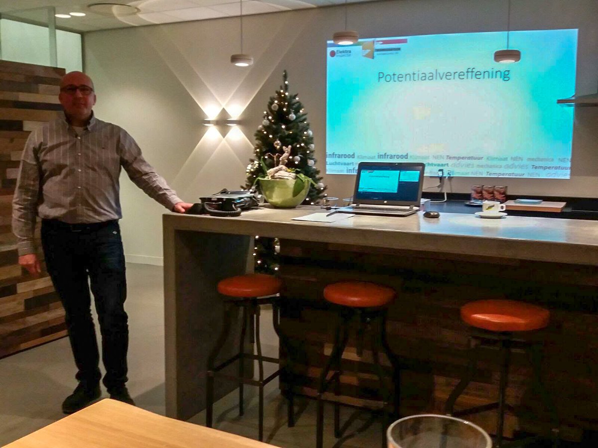 Afgelopen week waren we namens <a href="/E_Inspecties/">Elektra Inspectie</a> te gast als spreker in het kenniscafé van #Jacobselektro in Breda. Op en top volle aandacht van elektrotechneuten want hoe meet je ook alweer isolatieweerstanden? Hoe zat het ook alweer met potentiaalvereffening? Etc. #nen3140