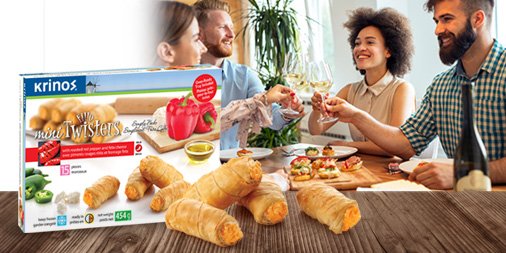 Mini Fillo Twisters ON SALE at Fortinos until the 27th.
Try our newest flavour - Roasted Red Pepper with Jalapeno and Feta Cheese.

#partyappetizers #appetizers