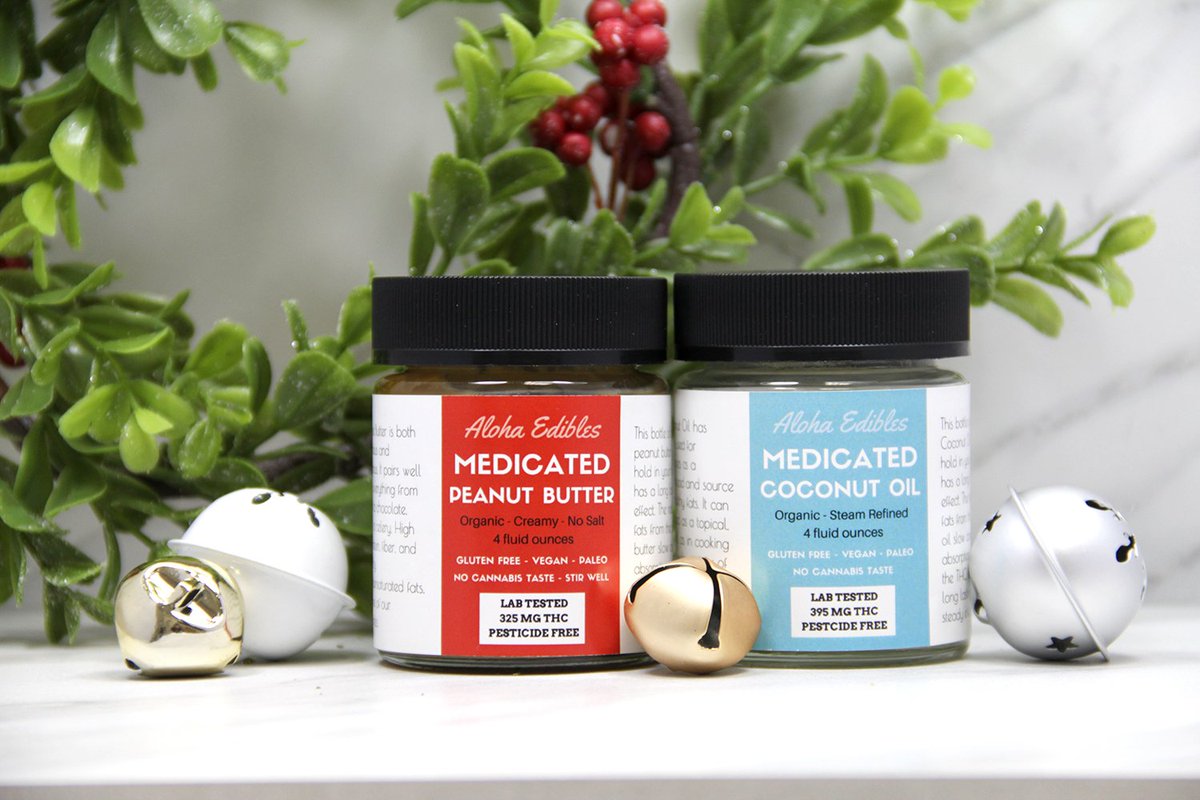 #cannabisinfused #peanutbutter and #coconutoil @ #trestl