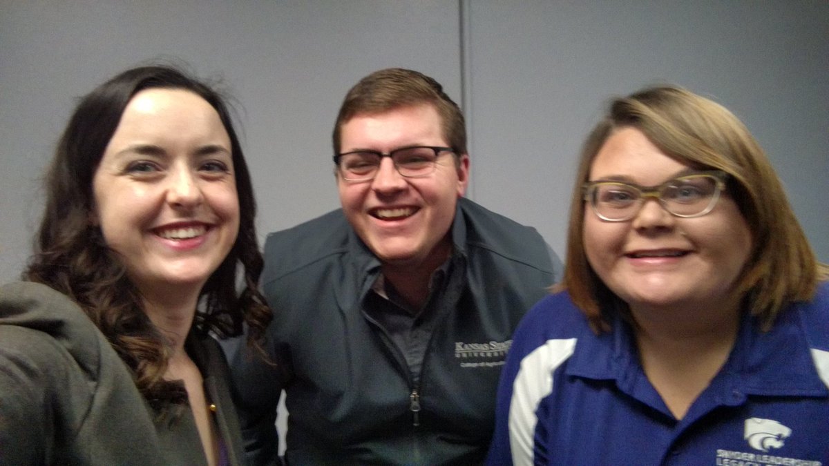 thatMoyergirl's tweet photo. Finals ☑
@madison_ogle @KylerLang76 and I had a great time working with @KStateKCARE this semester for #AGCOM590! #dreamteam #rushCOA https://t.co/G3sx3h4UKA
