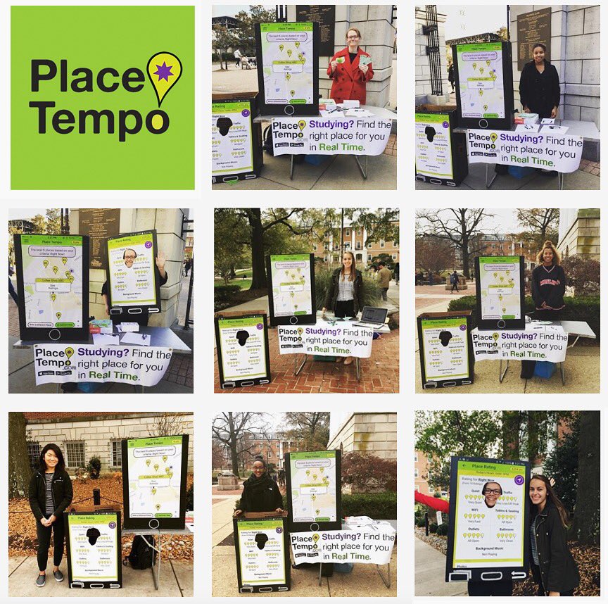 Our dedicated #student ambassadors at the University of #Maryland & #GWU who braved the cold to promote our #mobileapp leading up to #finals!

#study #studying #exams #dctech #dc #GeorgeWashingtonU #gw #GeorgetownU #HowardU #terps #umd #mckeldin #americanuniversity #remotework
