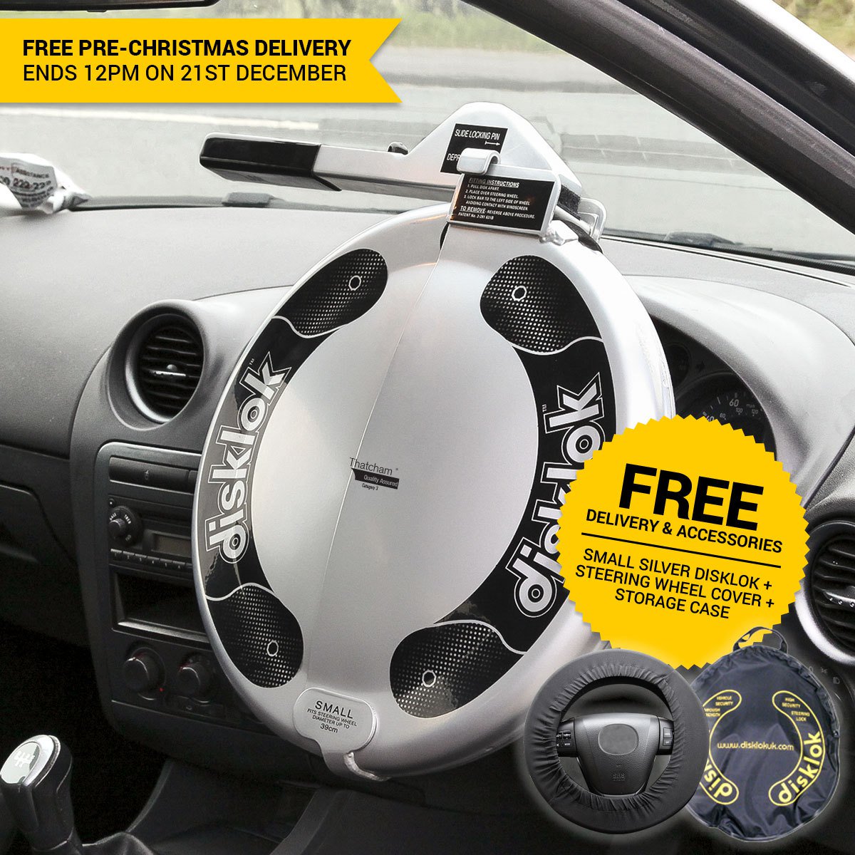 DisklokUK's tweet image. Grab yourself a #Disklok combo deal in time for Xmas, head over to our store, select small silver combo deal (saves over £21) - disklokuk.co.uk/shop/

@StolenAlerts  

#keylesscartheft
#1steeringwheellock
#latexmaspresent