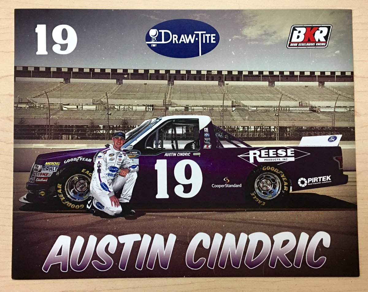 #TBT You didn't forget about the throwback race at <a href="/CTMPOfficial/">CTMP</a> yet, have you?!? You can have one of these <a href="/AustinCindric/">Austin Cindric</a> throwback Hero Cards! #NASCARTrucks #giveaway #DrawTite

🔁  to enter 
5️⃣  winners will be selected on 12/21!
