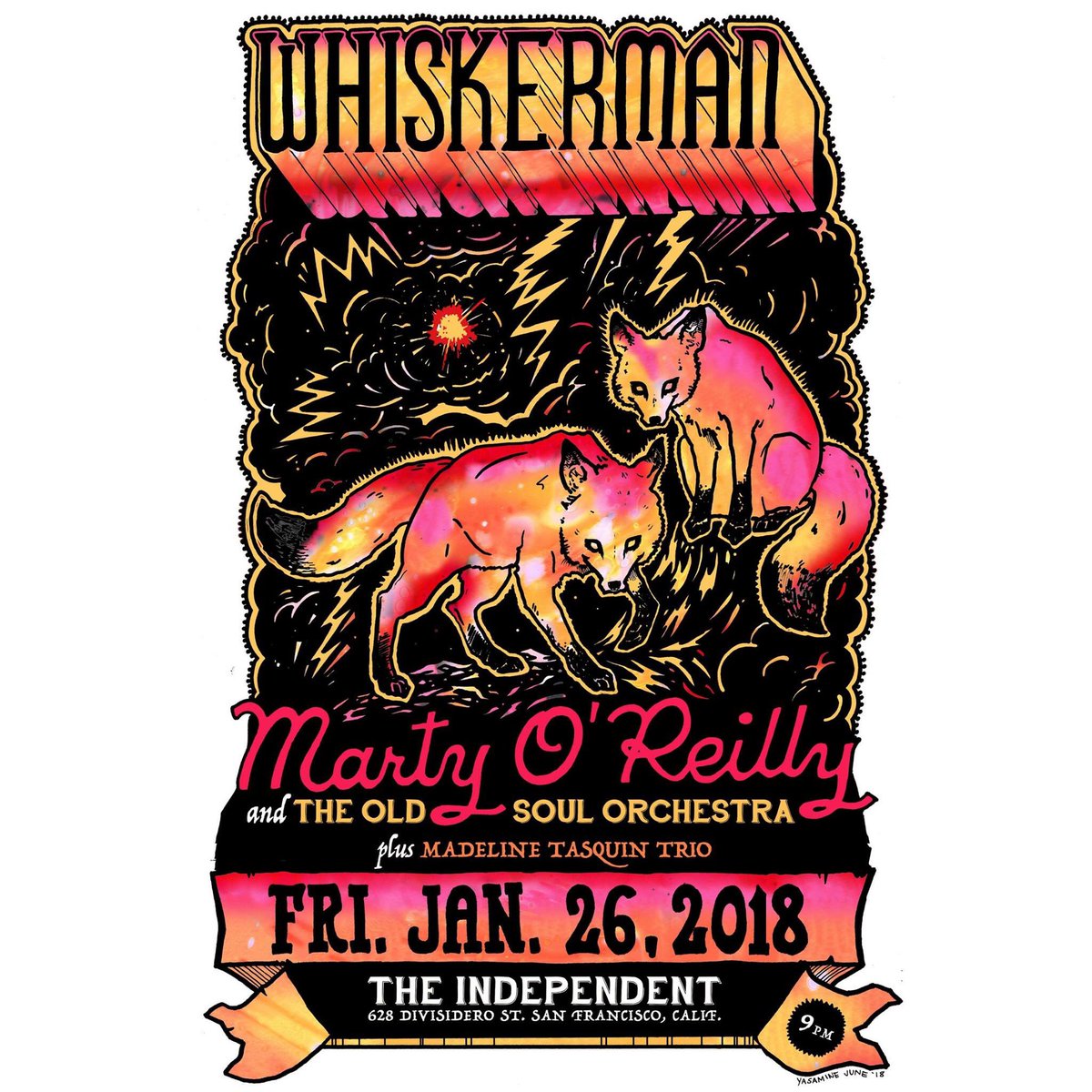 madelinetasquin's tweet photo. Super excited to play at @indysf for the first time, on a Friday night opening for #Whiskerman &amp; #MartyOreilly with my dear trio of badass goodwitches • TIX on @ticketfly >>> https://t.co/mZs7pmtuFD >>> 💃🏼👯‍♀️🎶🌈♥️ https://t.co/vyQ9robMyv