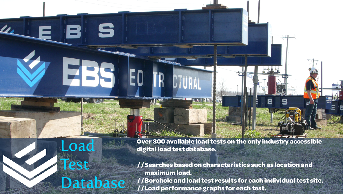 EBSGeo's tweet photo. Log on and visit the EBS Load Test Database for load test results and project insights. 

https://t.co/zjqOBXyeYT

#deepfoundations #Construction #Engineering #Ontario #LoadTesting #HelicalPiles https://t.co/RoNbc7KdeW