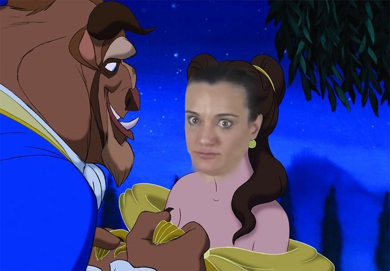 modesto_garcia's tweet photo. Así serían las princesas Disney si fueran Silvia Charro recomendando hipotecas a tipo fijo. https://t.co/3ZtYyCqZpK