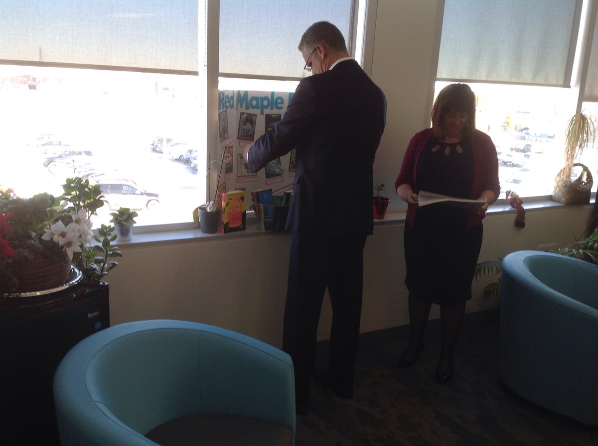 RedMapleHWDSB's tweet photo. Our @HWDSB Superintendents and Director are reading @RedMapleHWDSB books. Are you? They're on their way to you! @LandLHWDSB https://t.co/URUVH6VIch
