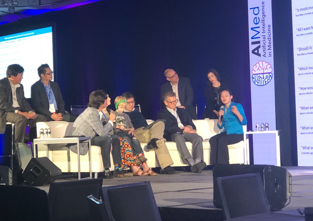 DrTaraman's tweet photo. I love that #AIMed17 included patients, parents, physicians, data scientists, industry, academics, design thinking, international perspectives! https://t.co/CU1jZZP3pC