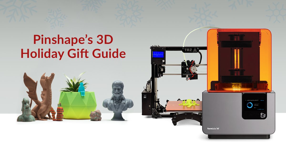 3D Holiday Gift Guide - 3D Printer Upgrades | buff.ly/2A2Dqy0 via <a href="/pinshape/">Pinshape</a> #3DPrintPoints #GCC