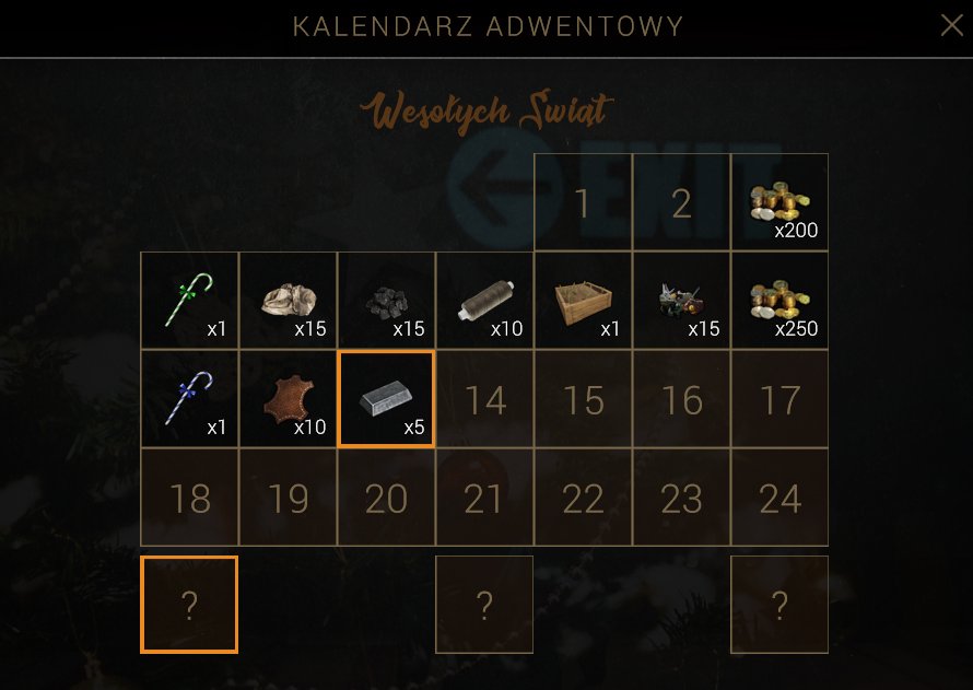 edengrad's tweet photo. A few days ago #blacksmith's #steel bars began to disappear and #action search had started. When #craftsman opened the #AdventCalendar’s #door yesterday, five missing bars fell out of it!
PS Have you discovered our new #Christmas #quest yet?
https://t.co/krIFHCAdAK
#IndieGame https://t.co/gRXtrVLJeX