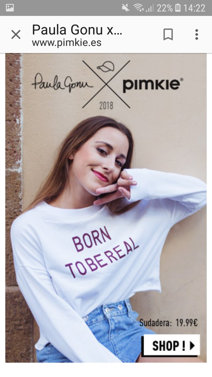Paula gonu sudadera hotsell
