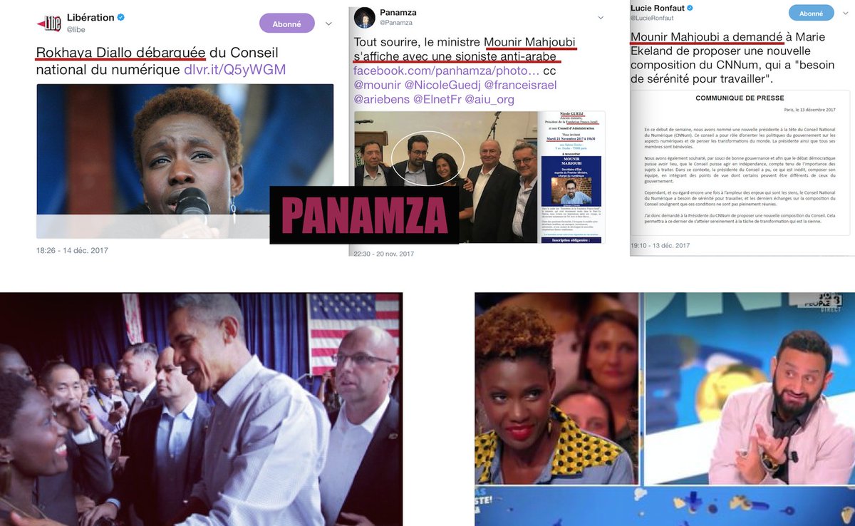 Malgré Obama, Hanouna & Haziza, Diallo est blacklistée par Mahjoubi, le chouchou de la sioniste anti-arabe Guedj
