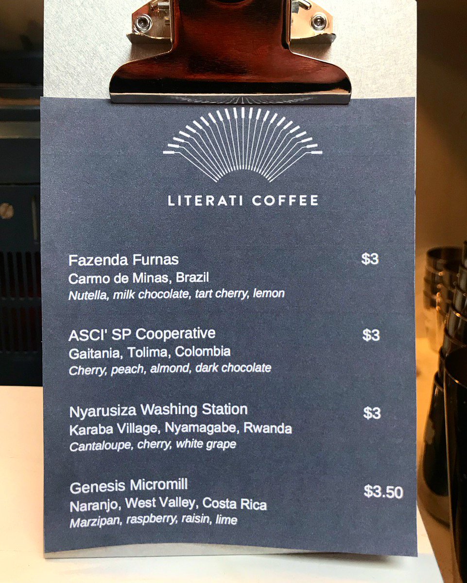 Today we're launching our new espresso menu! Four or five regional varieties rotating daily! Be on the lookout 👀 for new varietals every #freshroastfriday!