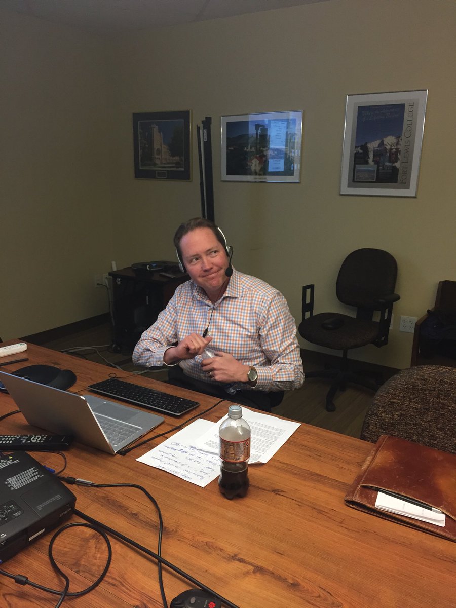 BBean4242's tweet photo. Cavanaugh looking dapper for the NAICUSE webinar on unit level data systems - time for all schools to hop on the transparency train https://t.co/aINys3T6rk