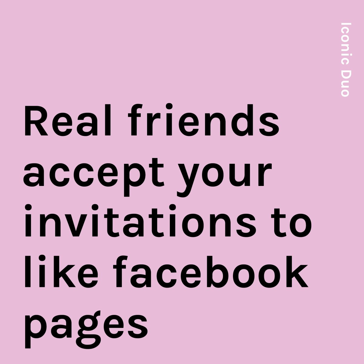 ShopIconicDuo's tweet photo. Don't be a fake friend. https://t.co/EGQLTxy4bu