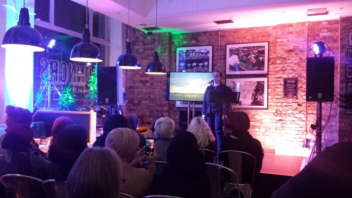 Imrana_M_'s tweet photo. #Qalam Presents #BeyondForms happening now @TheHatFactory https://t.co/ZUmma7spa6