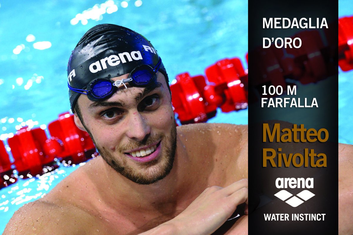 Congratulazioni a <a href="/teorivolta91/">Matteo Rivolta</a> che conquista il metallo più prezioso! #euroswim2017 #arenawaterinstinct