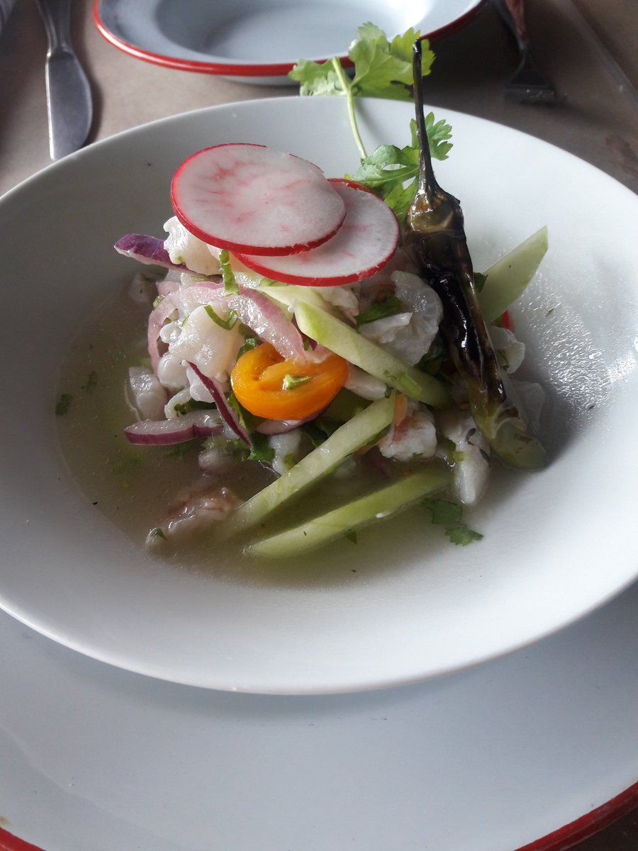 TravelVamos's tweet photo. we had some yummy food Lamb shank,  Sea bass and ceviche
#food #vacation #loscabos https://t.co/yTvZAL2cvE