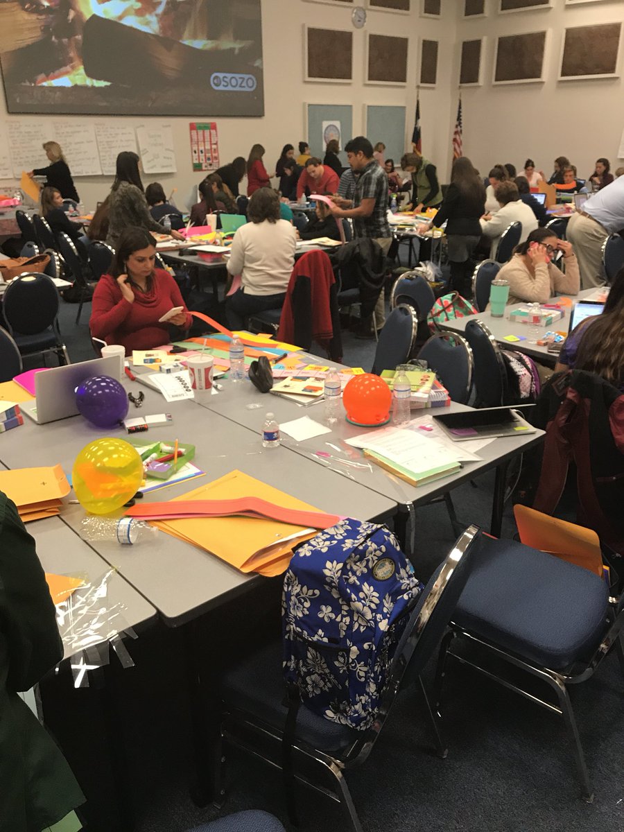 Make and take session! #UnwrappingLiteracy <a href="/Rockets120/">Rayburn Elementary</a>