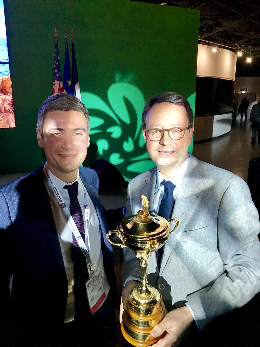 Terre_Blanche's tweet photo. The Ryder Cup in Cannes before it flies to Paris !! 🏆🇫🇷 #IGTM2017 #golf #france @ffgolf @RyderCupEurope @fremondiere #pascalgrizot https://t.co/V3D3PjtCyI