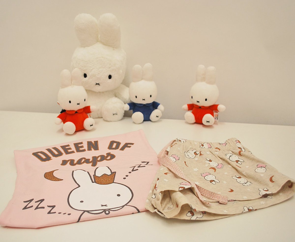 Miffy_UK's tweet photo. RT for the chance to #win a vest and shorts PJ set – we have two, both size 4 (XS). #competition #MysteryMiffy https://t.co/WlnZICtI2A